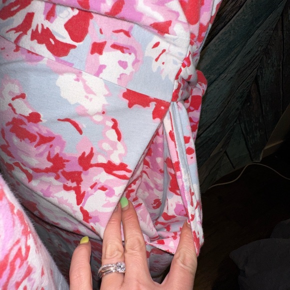 MAE MATERNITY NURSING PREGNANCY/POSTPARTUM ROBE - Picture 3 of 6